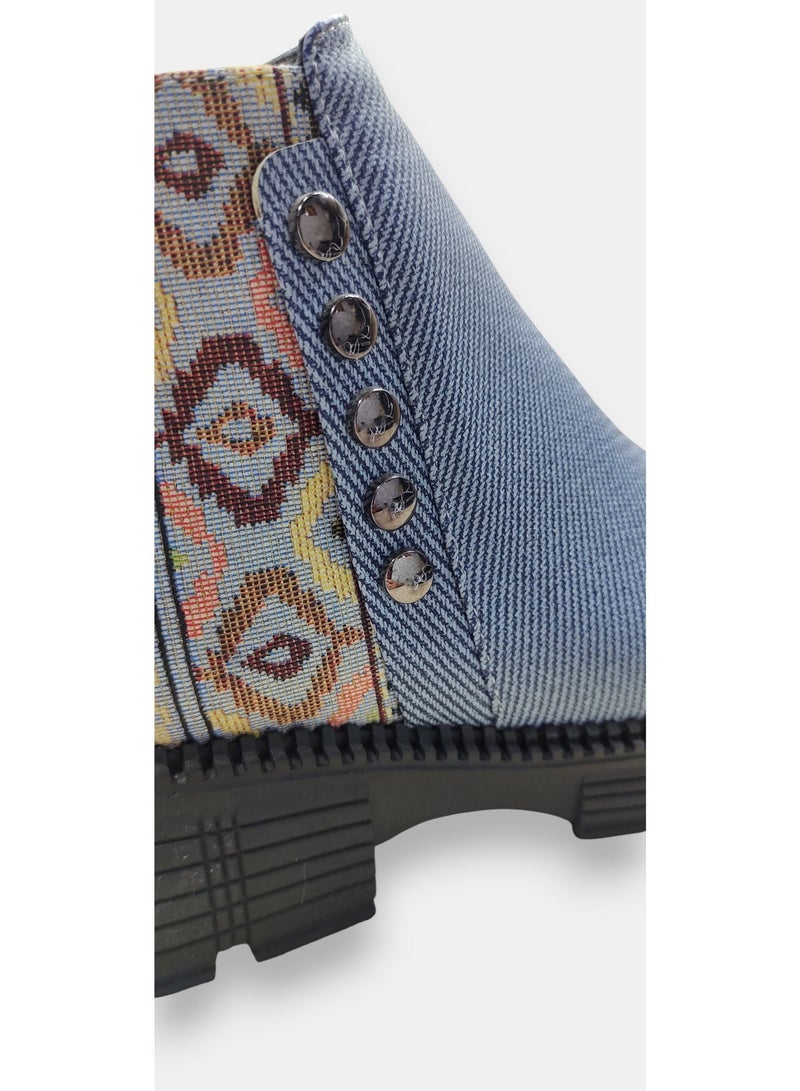 patterned half-boot - Image 4